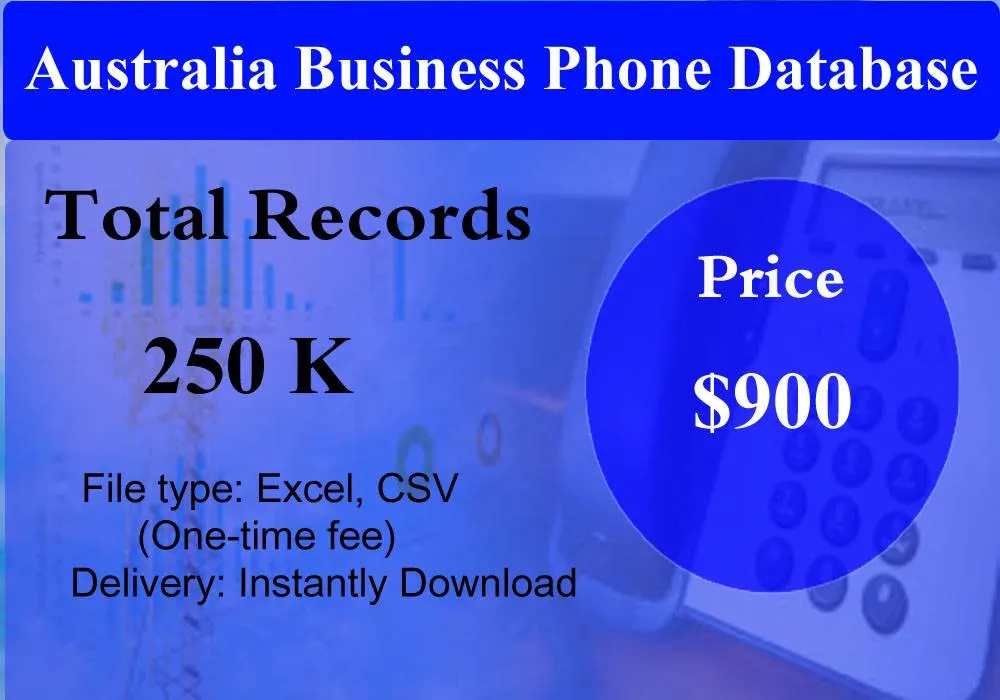Australia Business Phone Database