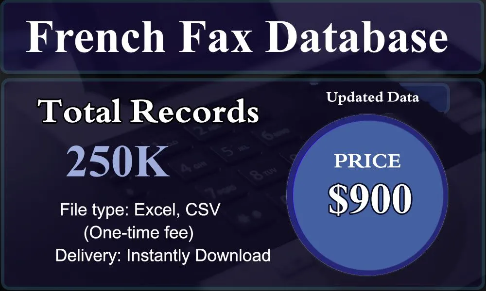 French Fax Database