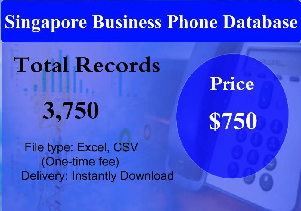 Singapore Business Phone Database