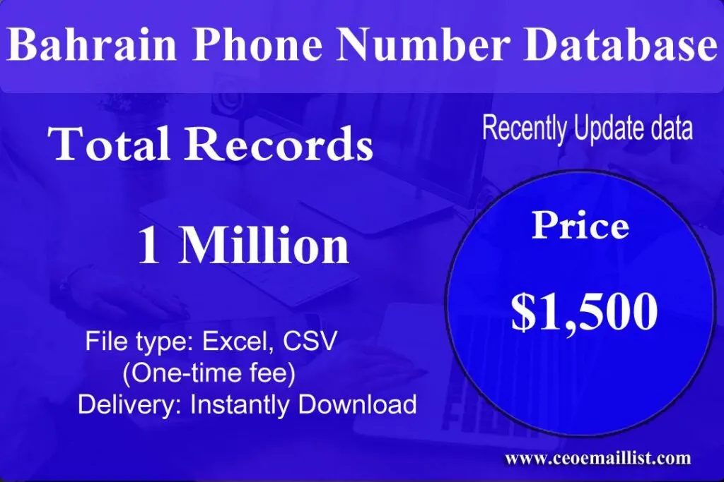 Bahrain Phone Number Database