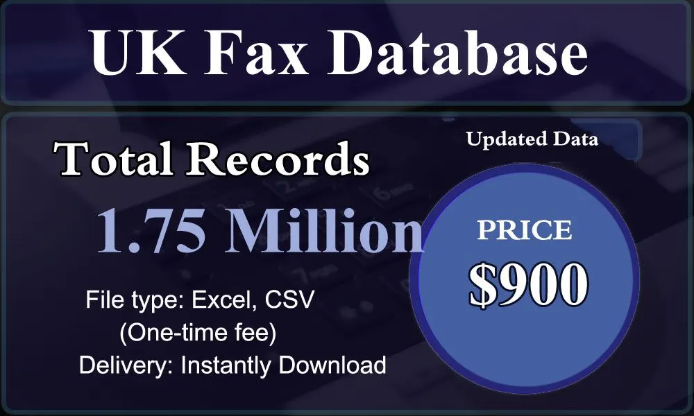 UK Fax Database