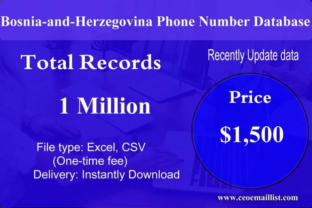 Bosnia-and-Herzegovina Phone Number Database