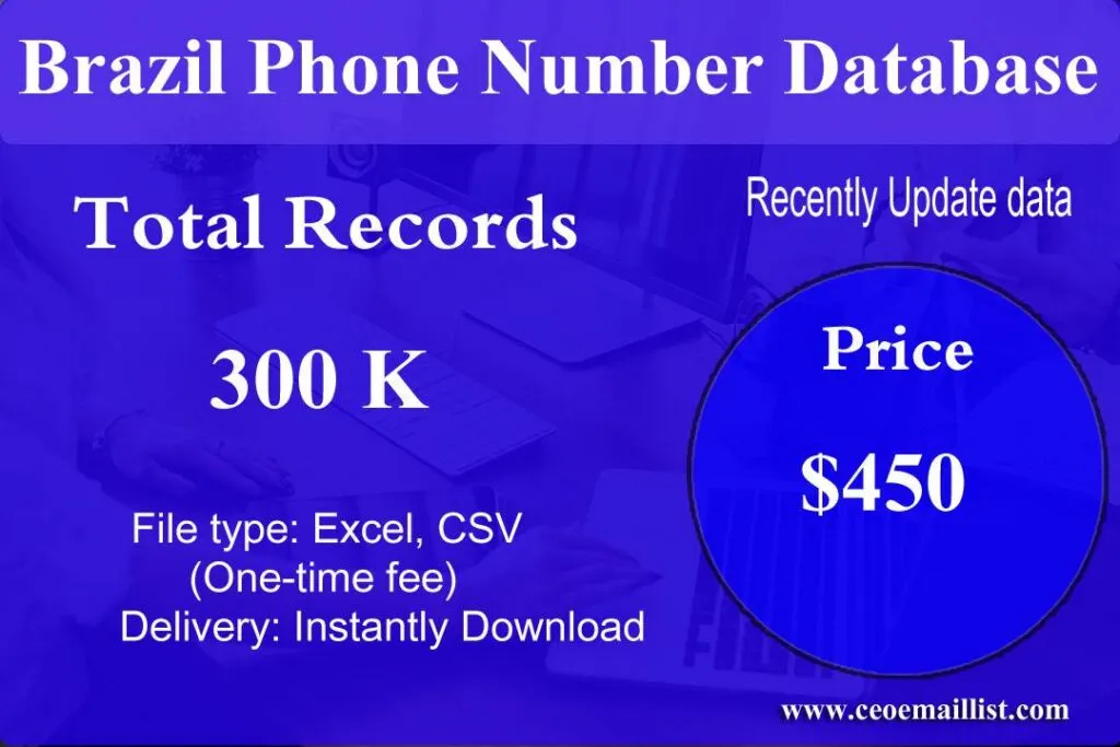 Brazil Phone Number Database