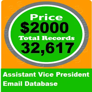 Assistant Vice President Email Database