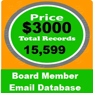 Board Member Email Database