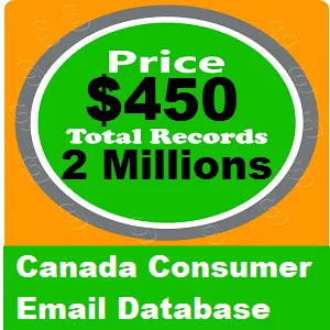 Canada Consumer Email Database