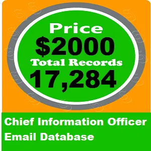 Chief Information Officer Email Database
