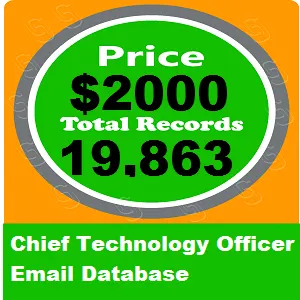 Chief Technology Officer Email Database
