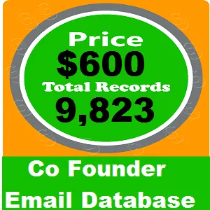 Co Founder Email Database