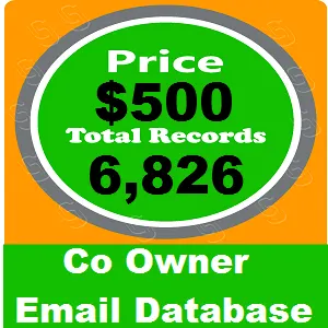 Co Owner Email Database