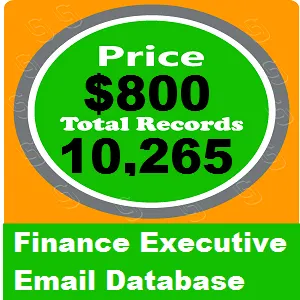 Finance Executive Email Database