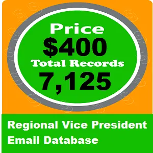 Regional Vice President Email Database