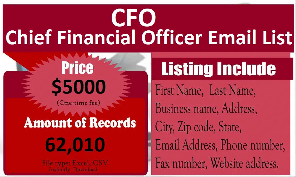 Chief-Financial-Officer-Email-List