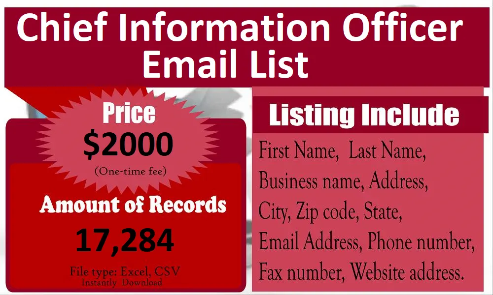 Chief-Information-Officer-Email-List