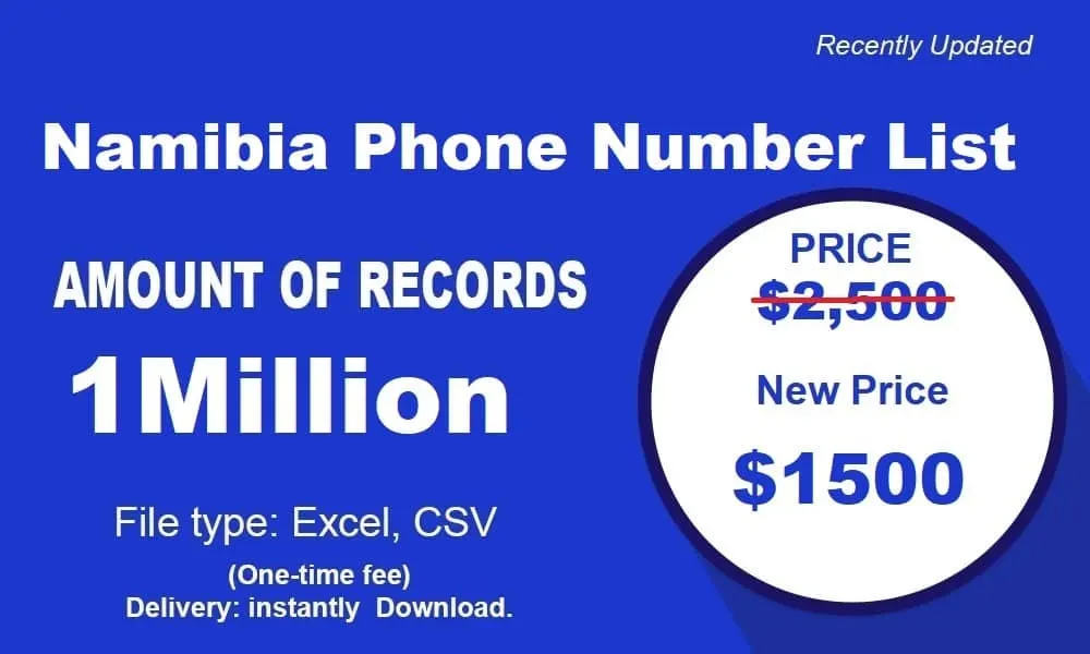 Namibia Phone Number List