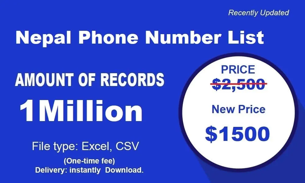 Nepal Phone Number List