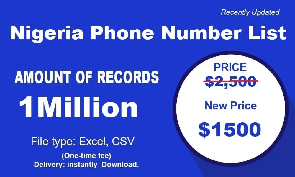 Nigeria Phone Number List