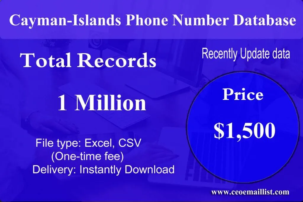 Cayman-Islands Phone Number Database