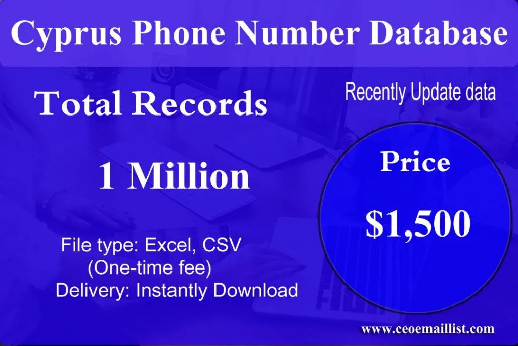 Cyprus Phone Number Database
