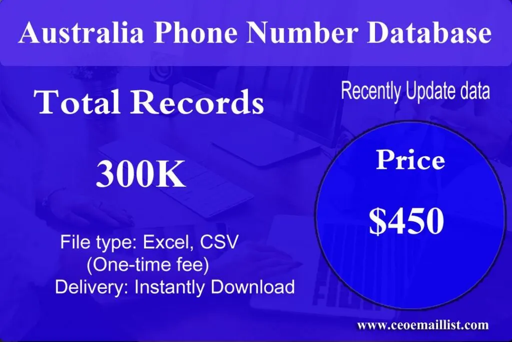 Australia Phone Number Database