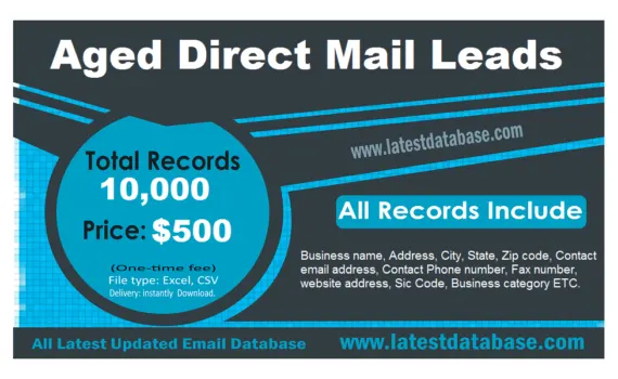 Aged Direct Mail Leads