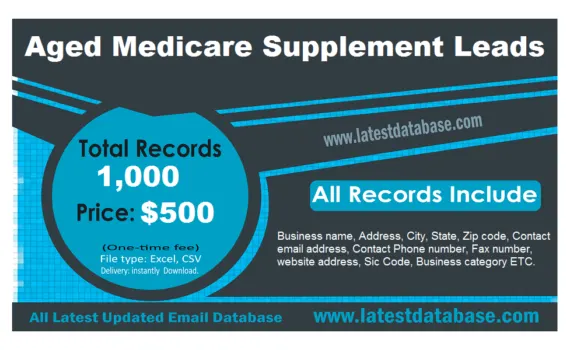 Aged Medicare Supplement Leads