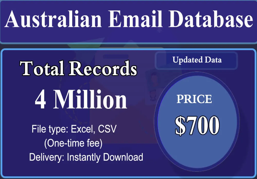 Australian Email Database