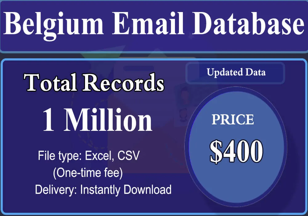 Belgium Email Database