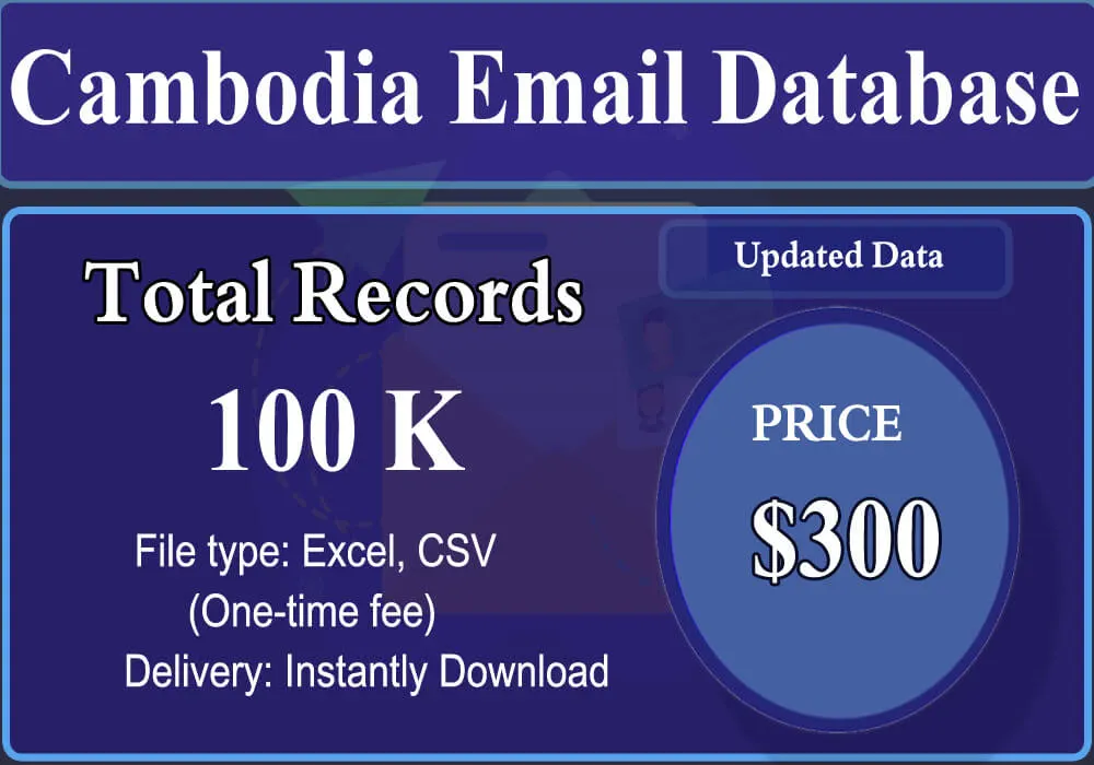 Cambodia Email Database