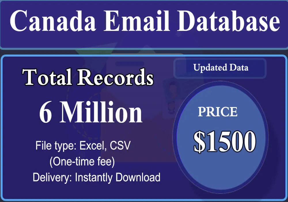 Canada Email Database