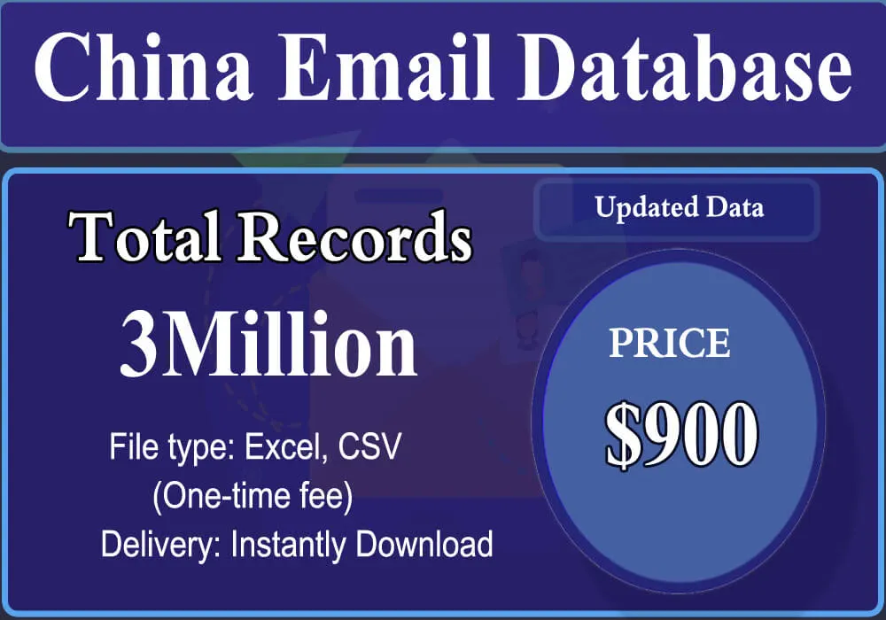 China Email Database
