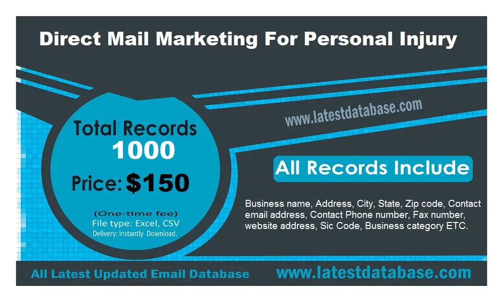 Direct Mail Marketing For Personal Injury