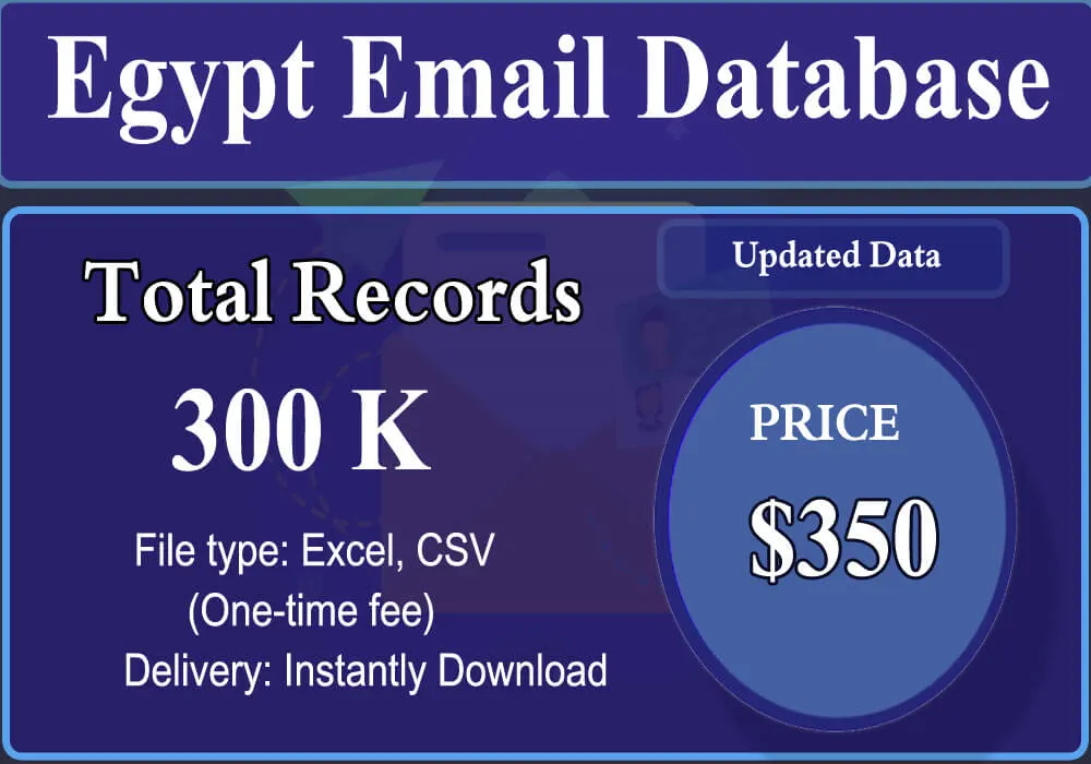 Egypt Email Database