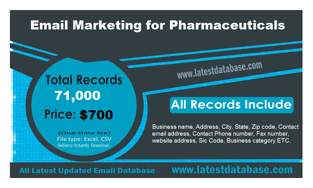 Email Marketing for Pharmaceuticals