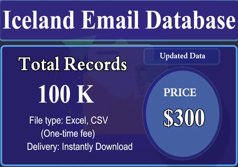 Iceland Email Database