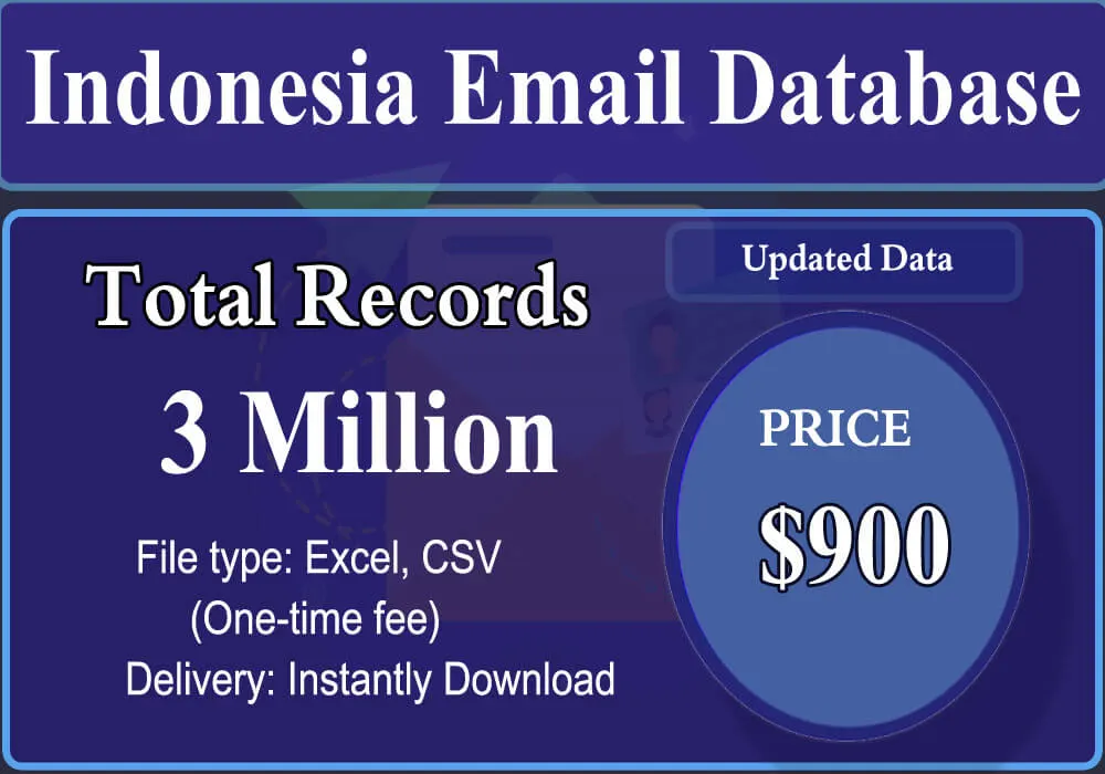 Indonesia Email Database
