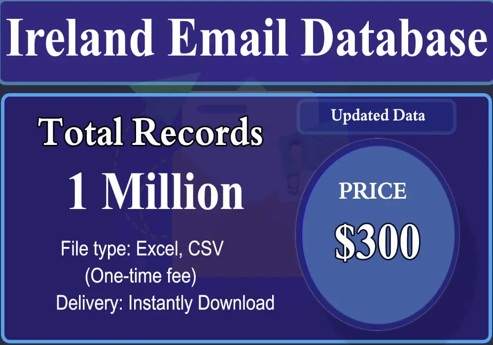 Ireland Email Database
