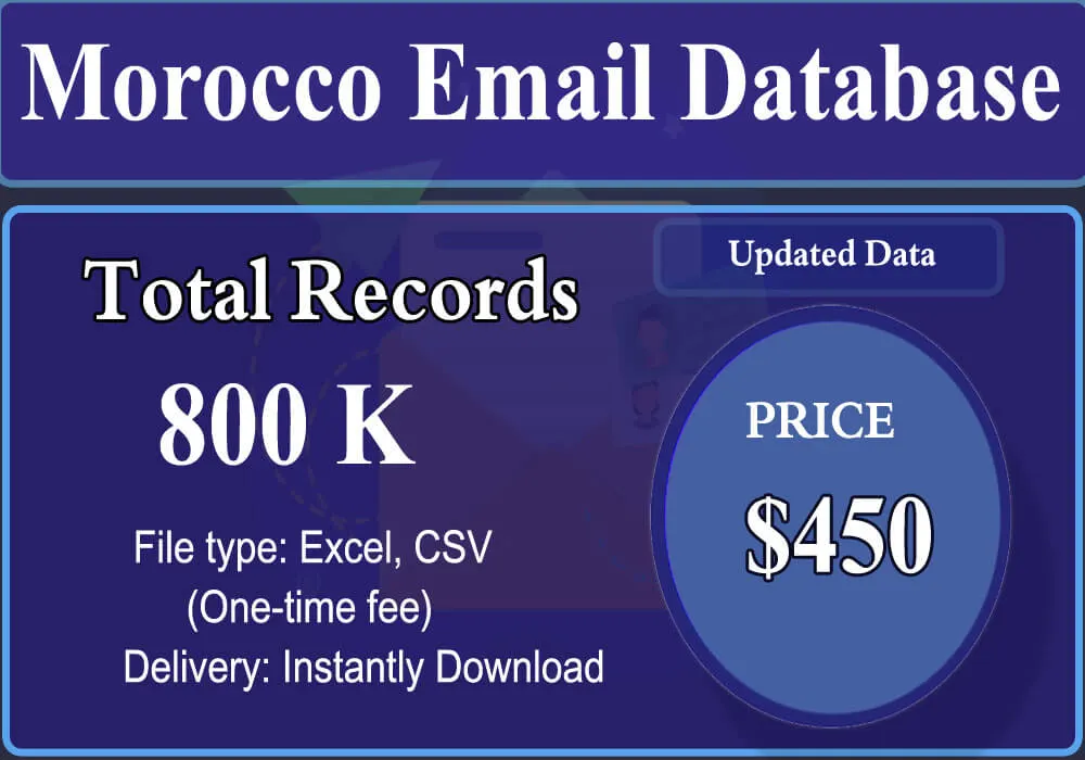 Morocco Email Database