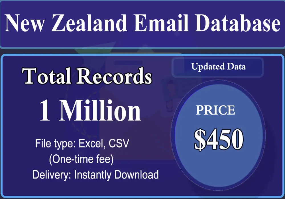 New Zealand Email Database