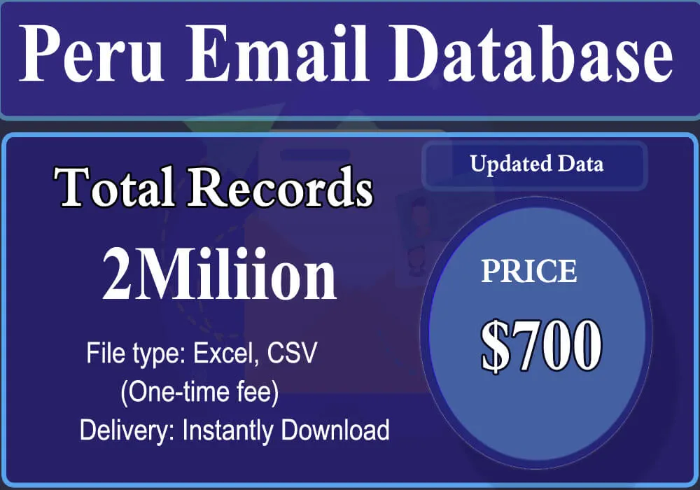 Peru Email Database