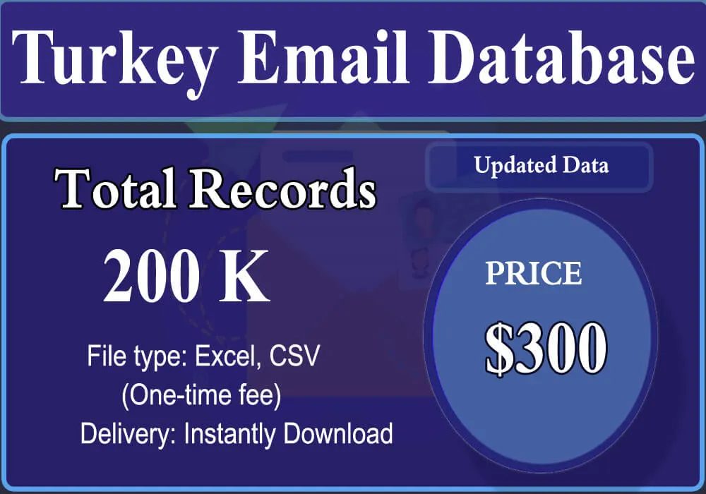 Turkey Email Database